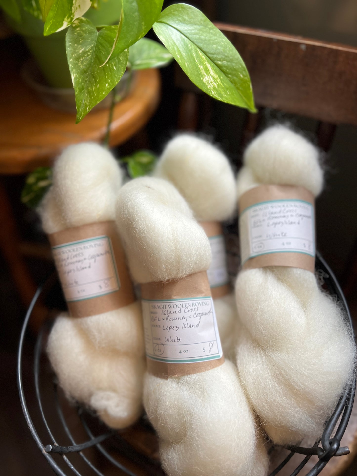 Skagit Woolen Roving