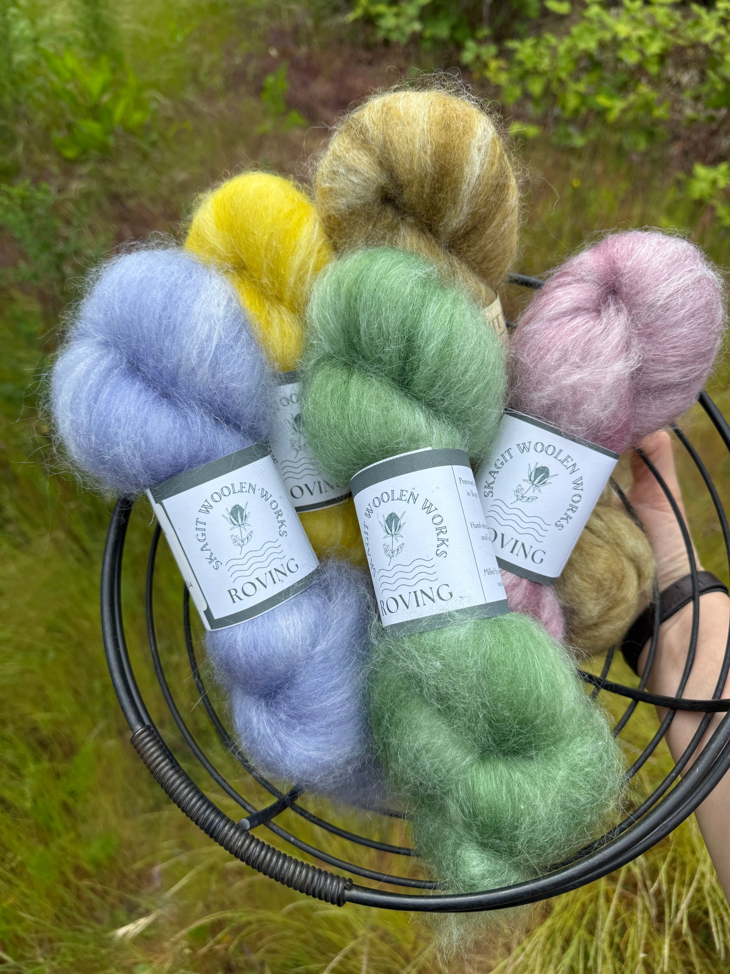 Dyed / Blended Roving - Limited Edition Colors