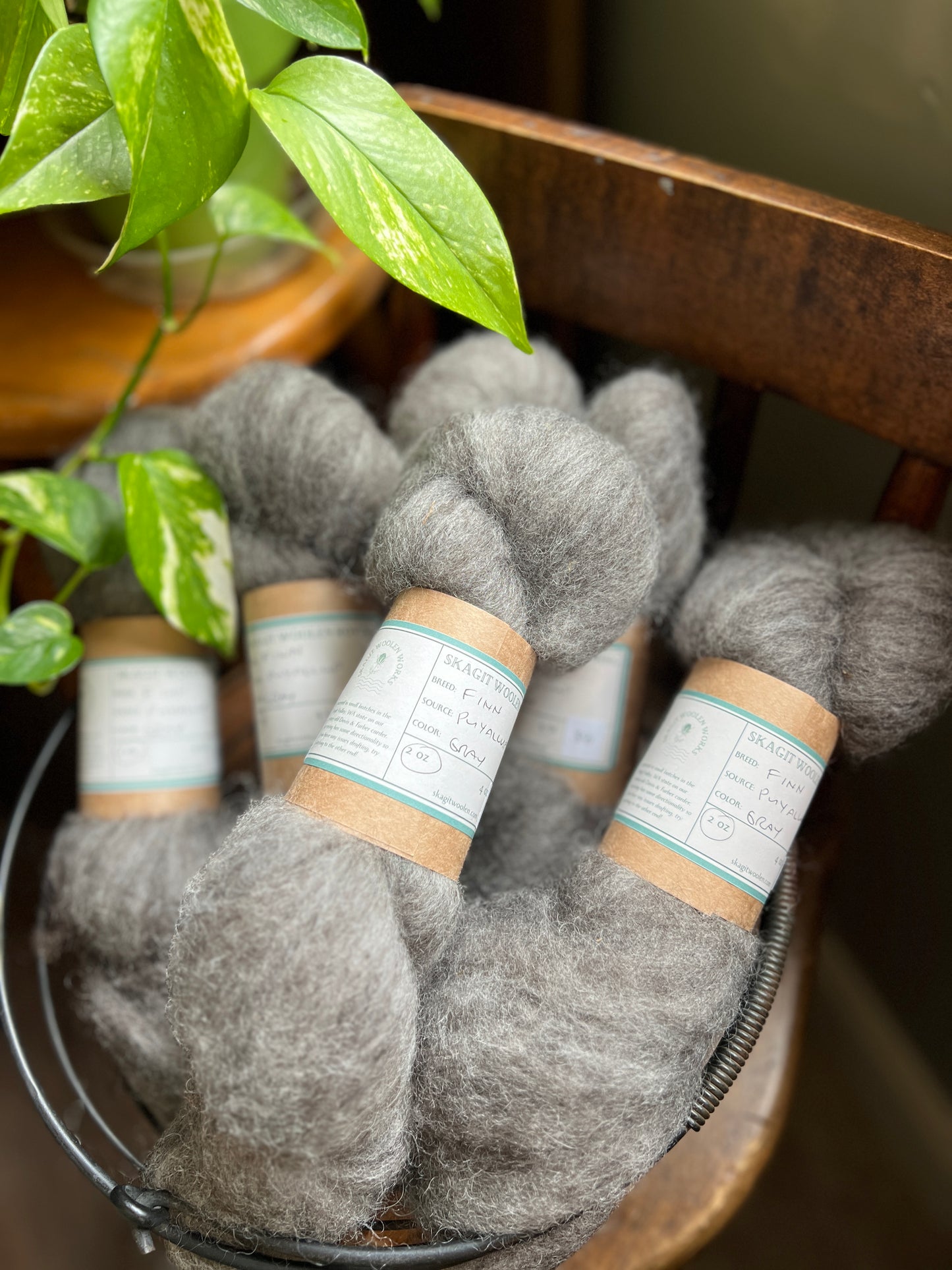 Skagit Woolen Roving