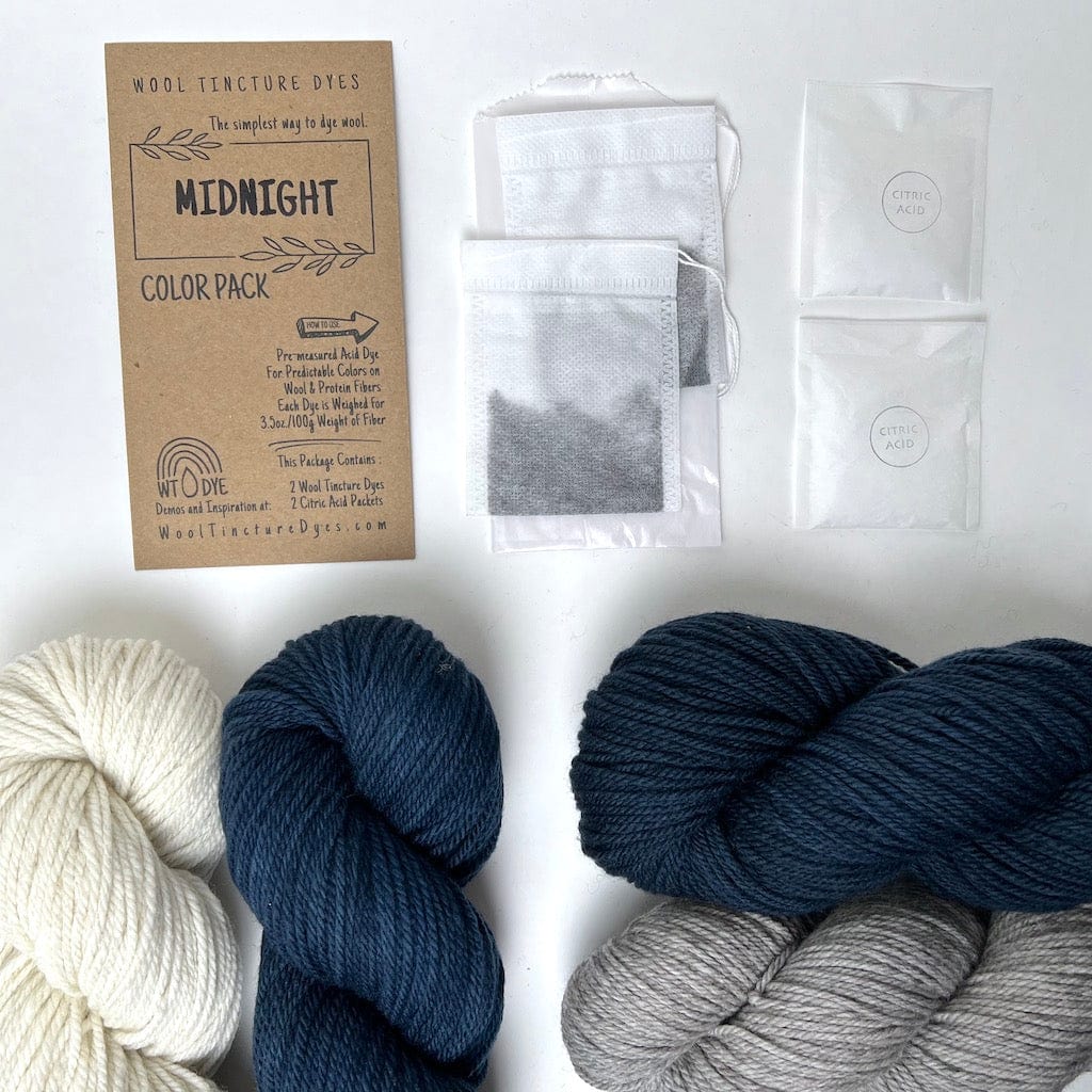 Friendship Cushion Kits - Yarn, pillow form, and dye