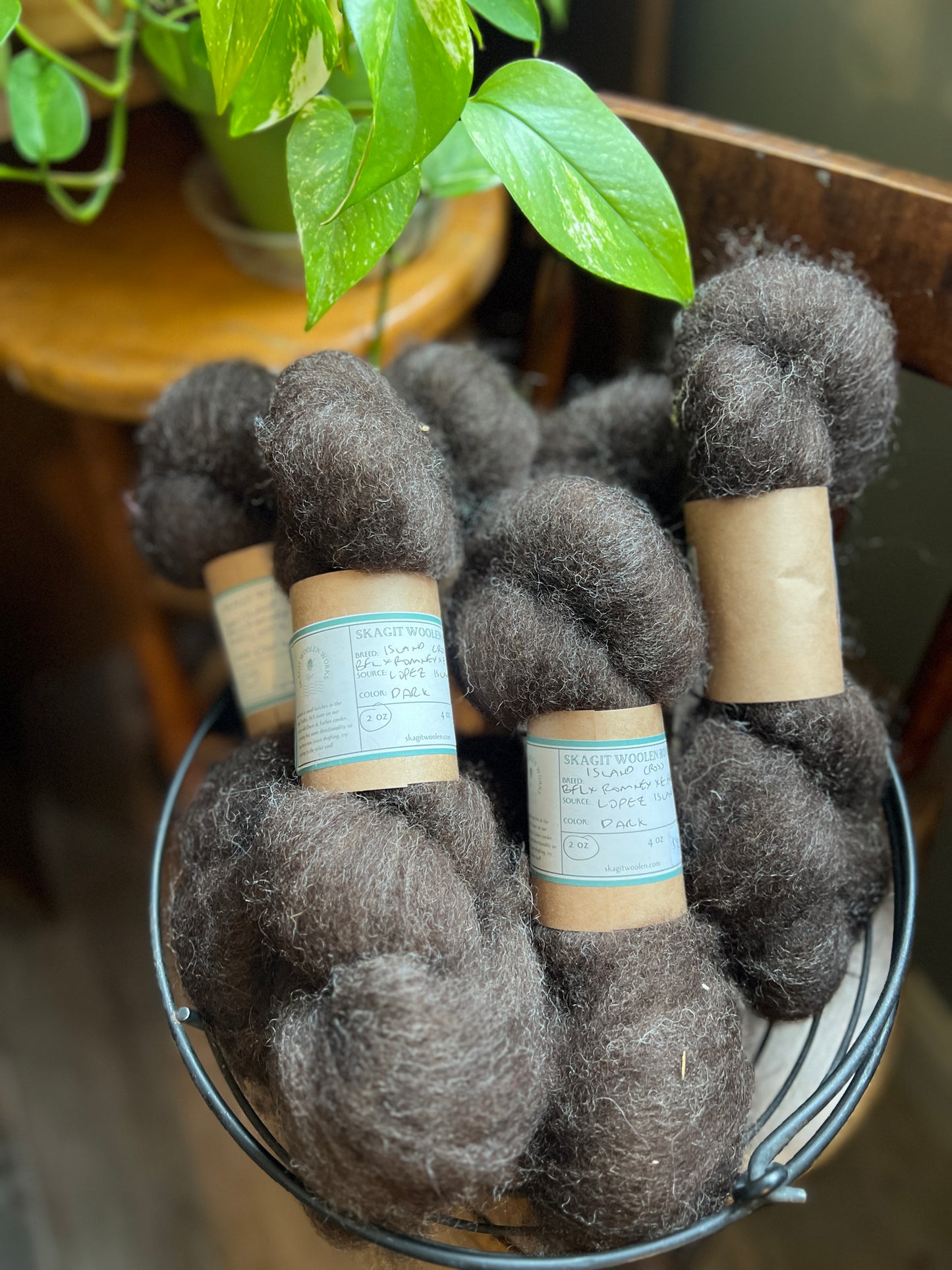 Skagit Woolen Roving