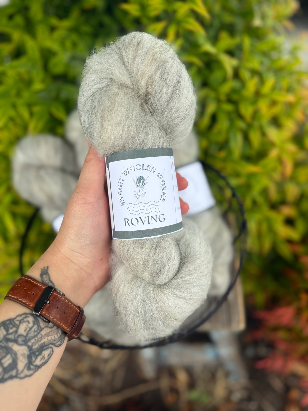 Skagit Woolen Roving