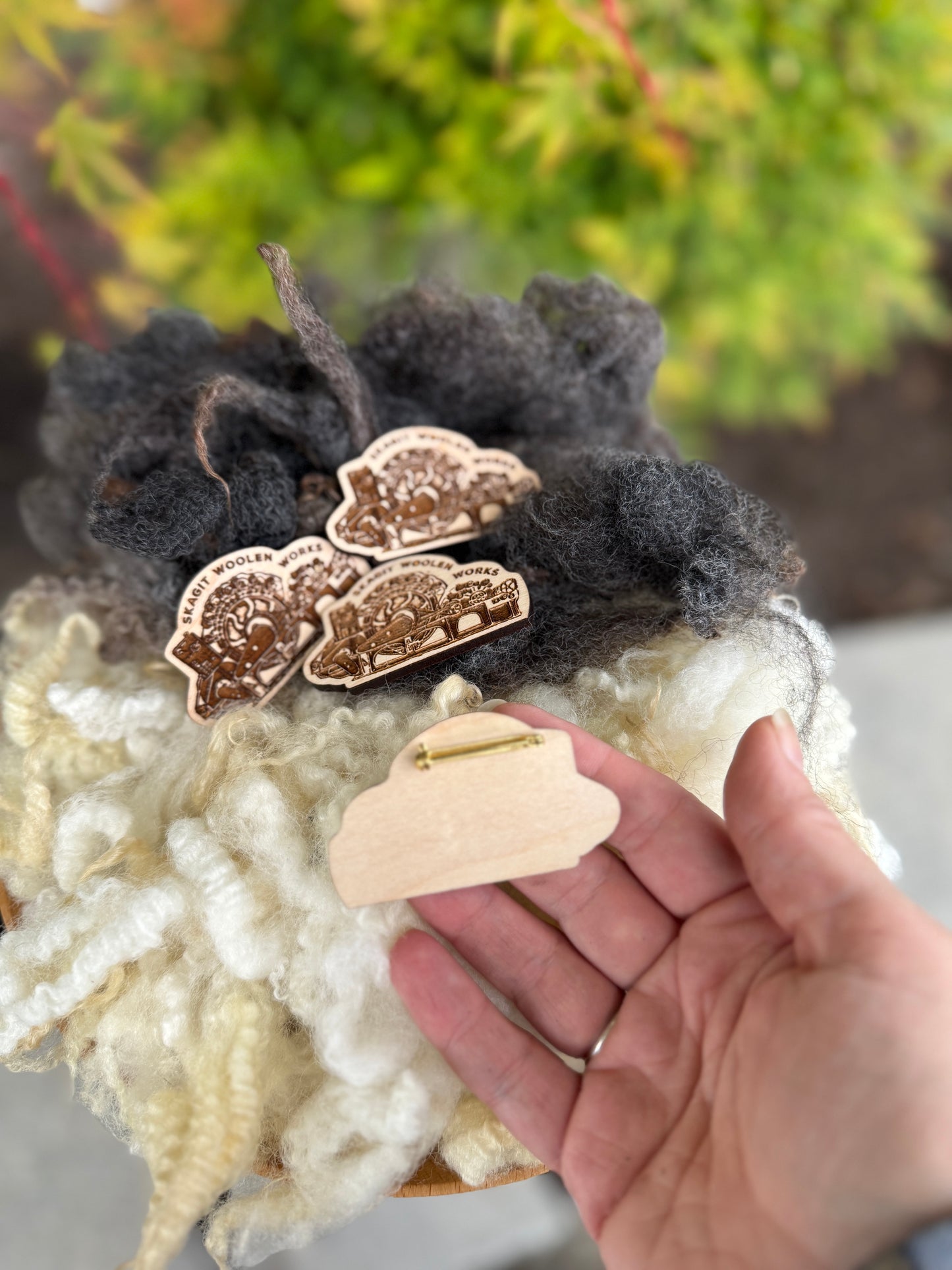Rosie Wooden Pin