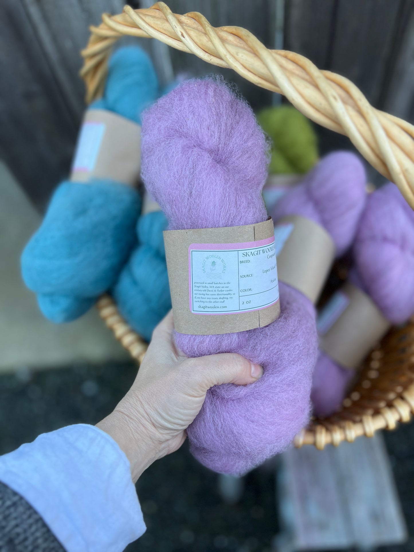 Dyed / Blended Roving - Limited Edition Colors