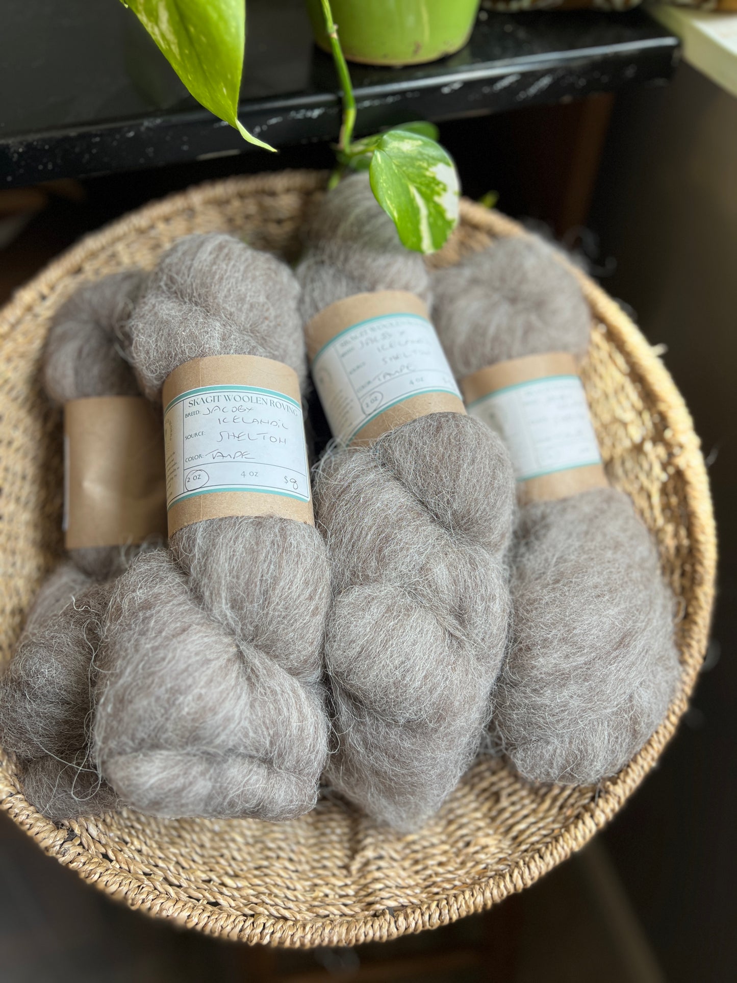 Skagit Woolen Roving