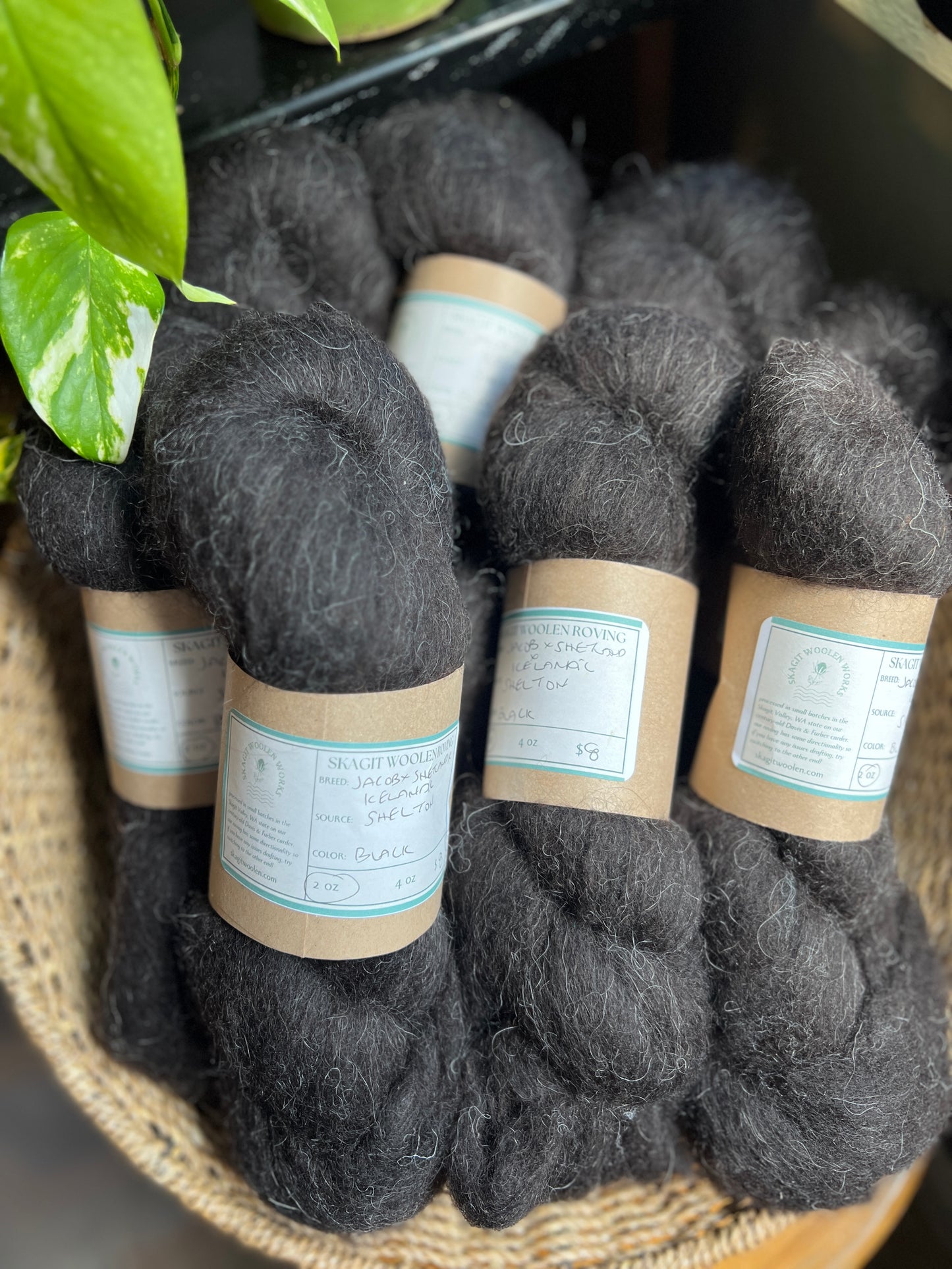Skagit Woolen Roving