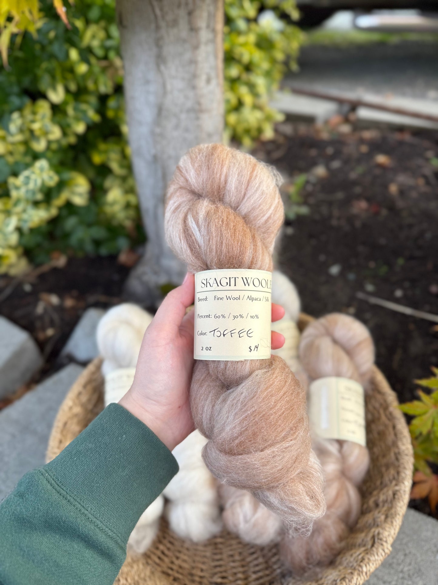 Skagit Woolen Roving