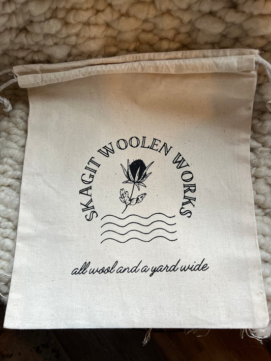 Skagit Woolen Drawstring Bag