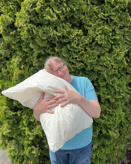 Wool Stuffed Pillow