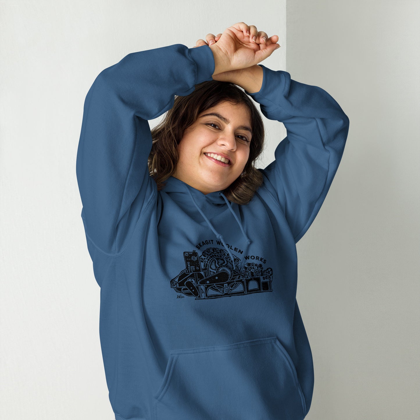 Skagit Woolen Works Rosie Unisex Fit Hoodie