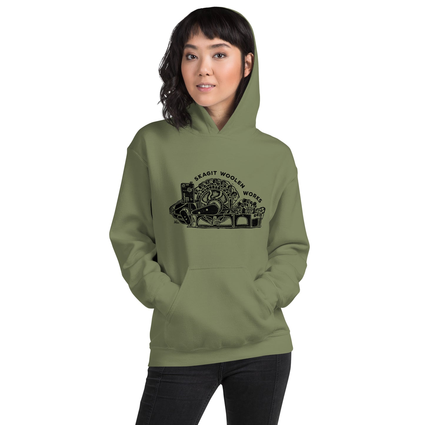 Skagit Woolen Works Rosie Unisex Fit Hoodie
