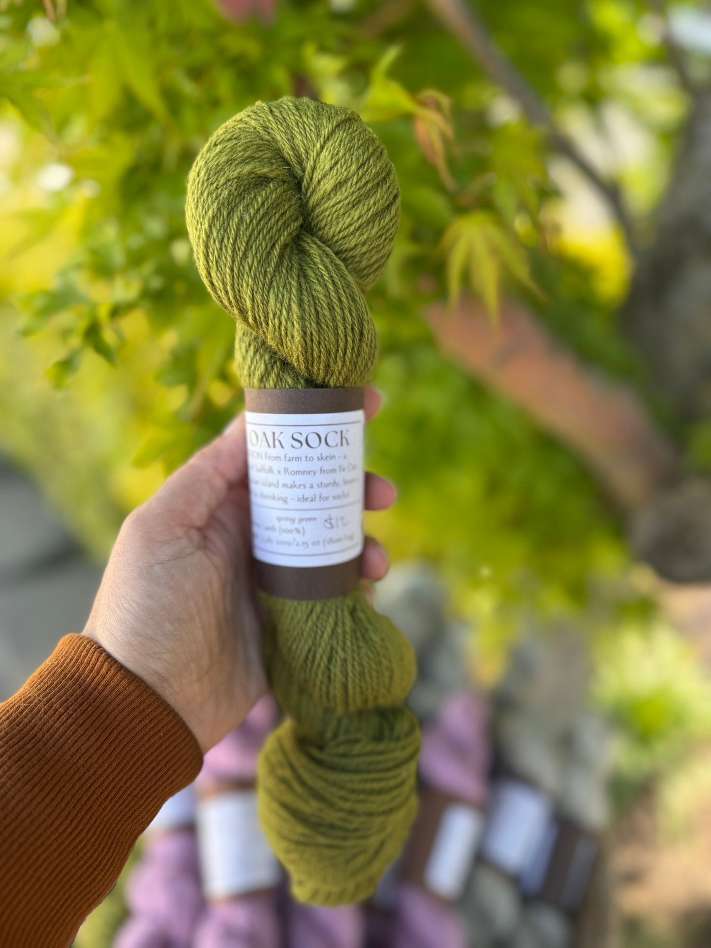 Fir Oak Sock