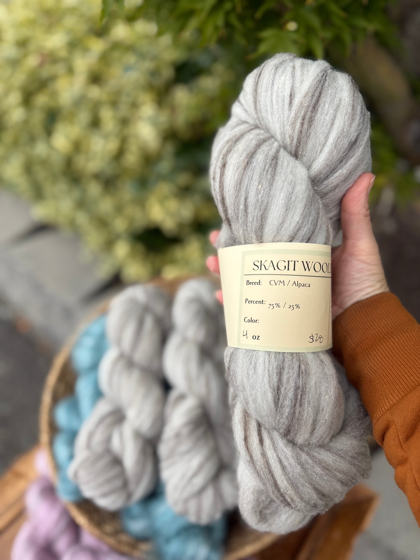 Skagit Woolen Roving