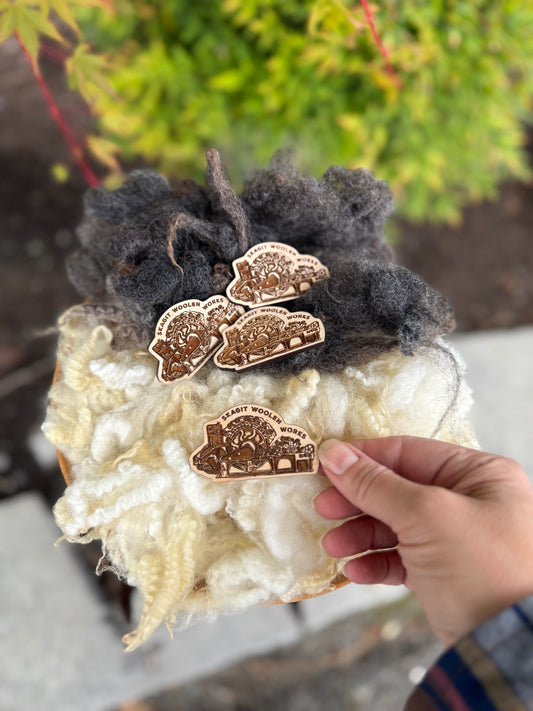 Rosie Wooden Pin