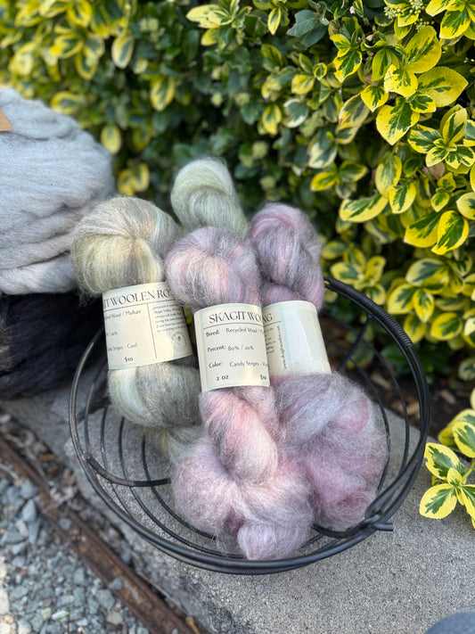 Dyed / Blended Roving - Limited Edition Colors