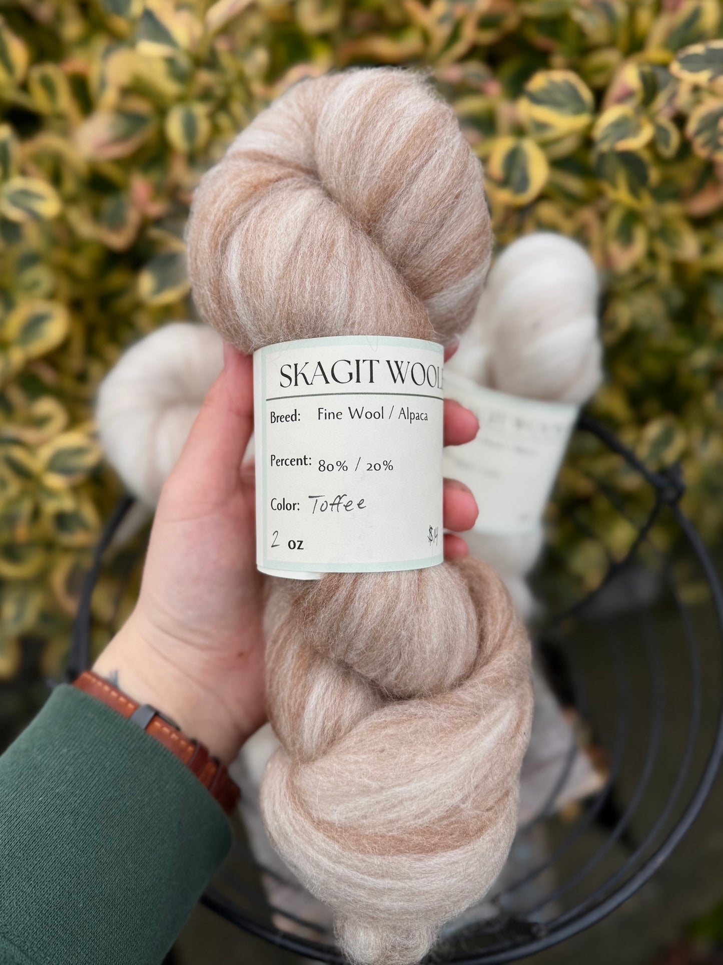 Skagit Woolen Roving