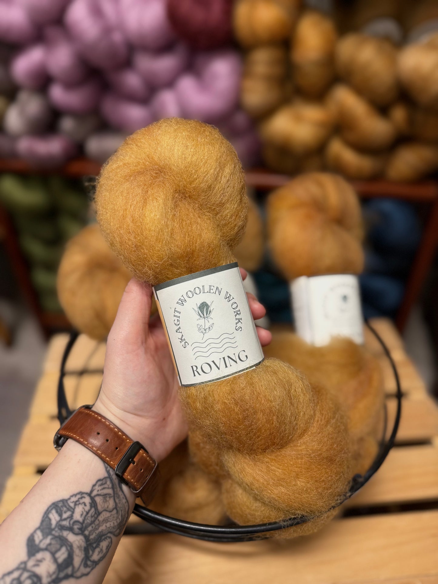 Dyed / Blended Roving - Limited Edition Colors