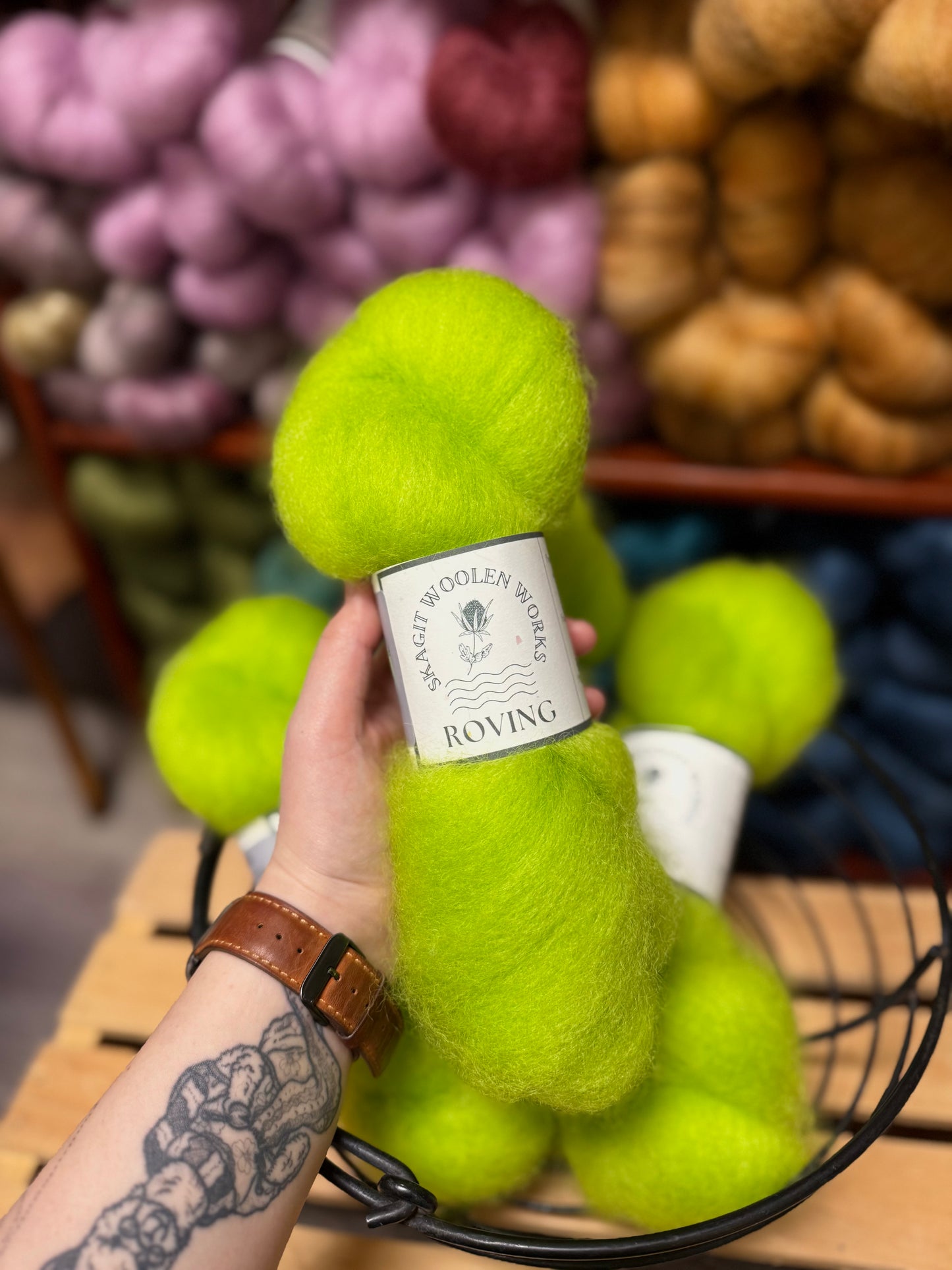 Dyed / Blended Roving - Limited Edition Colors