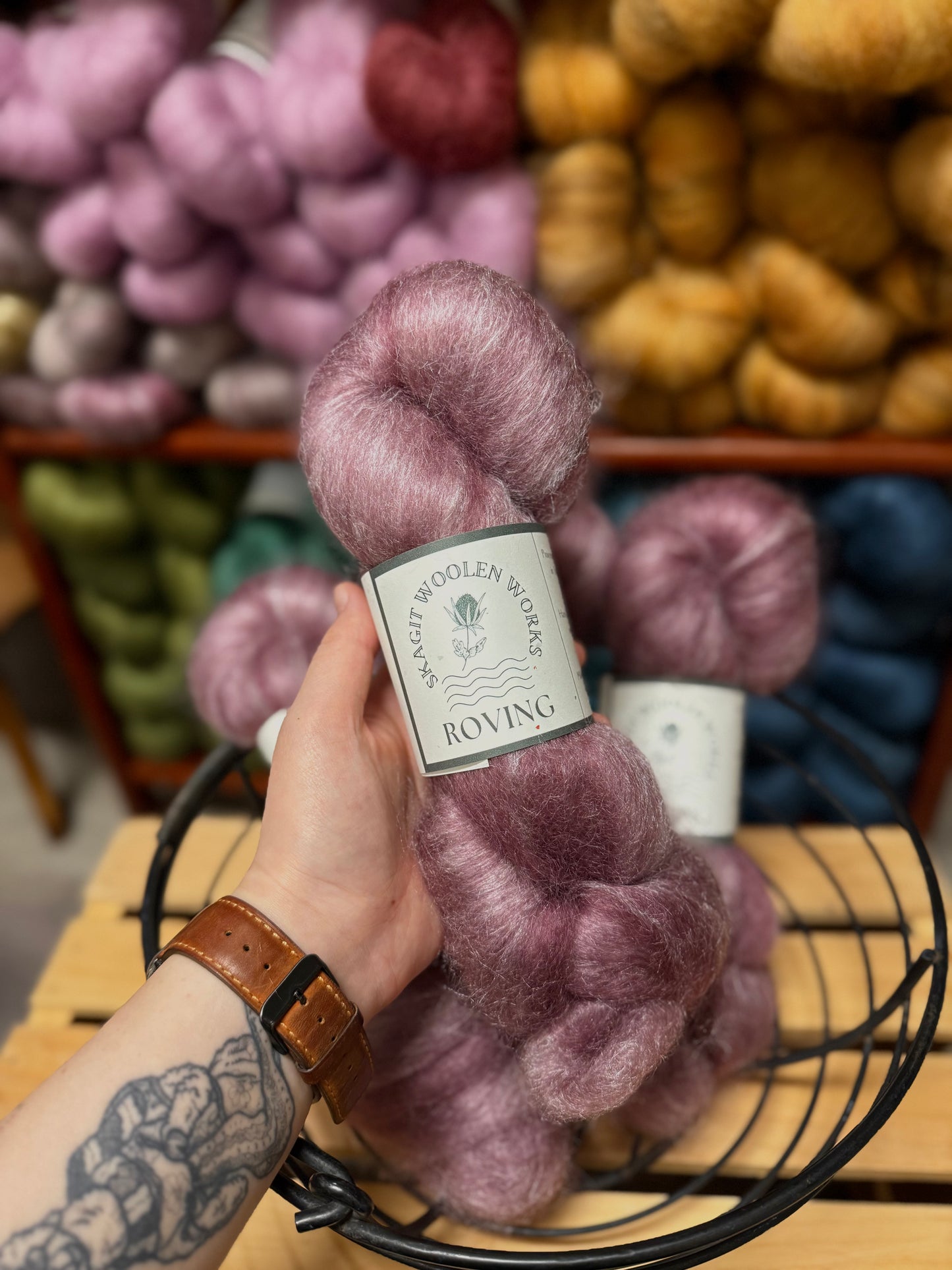 Dyed / Blended Roving - Limited Edition Colors