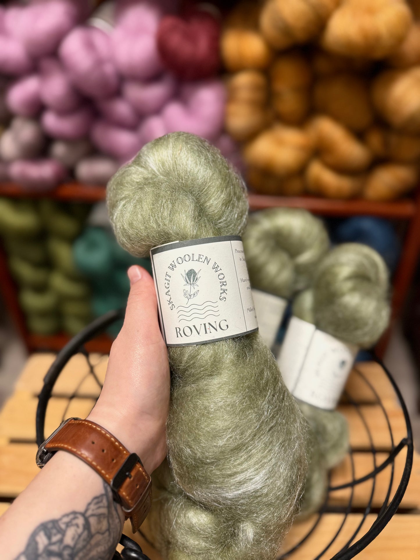 Dyed / Blended Roving - Limited Edition Colors