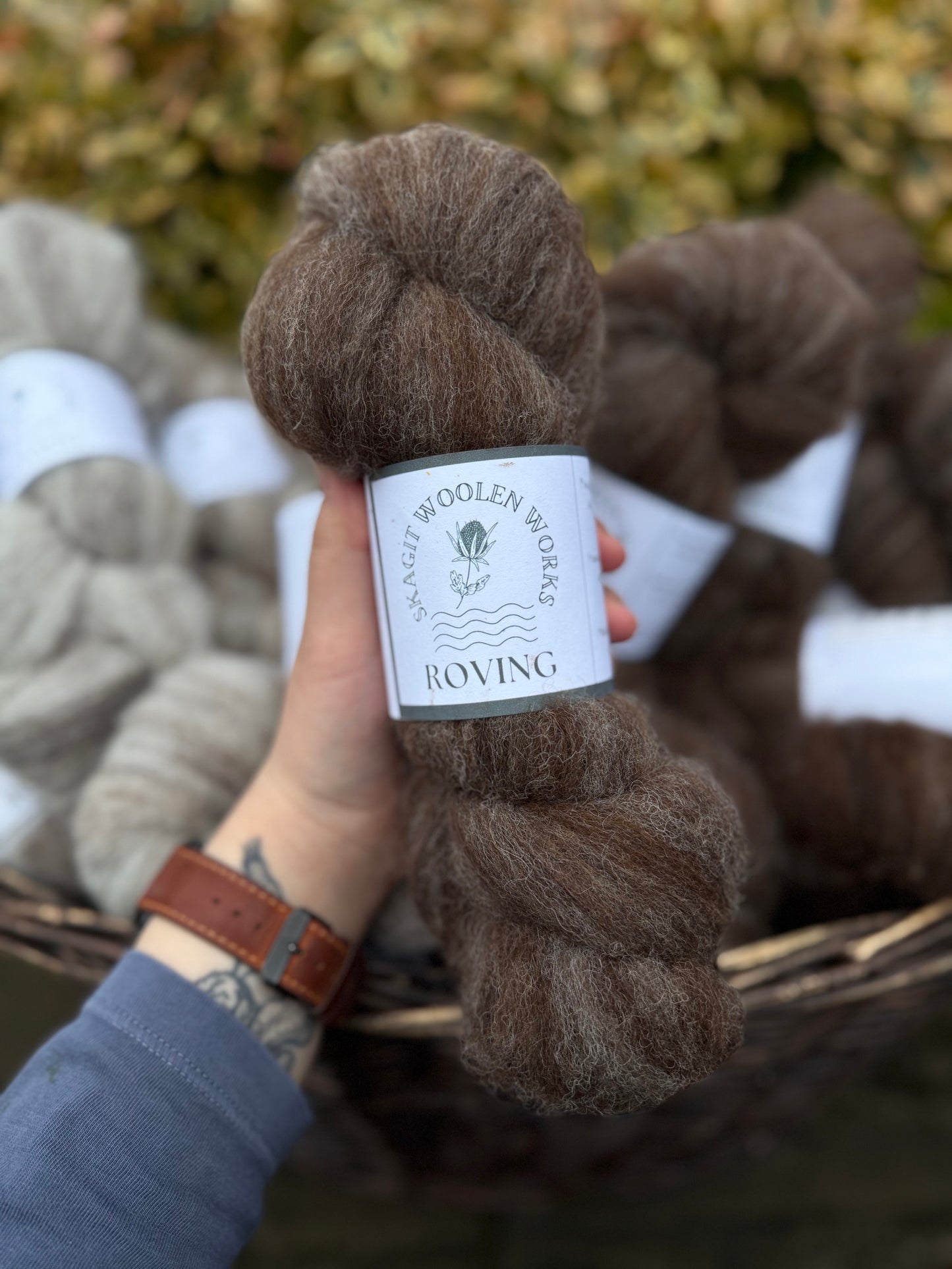Skagit Woolen Roving