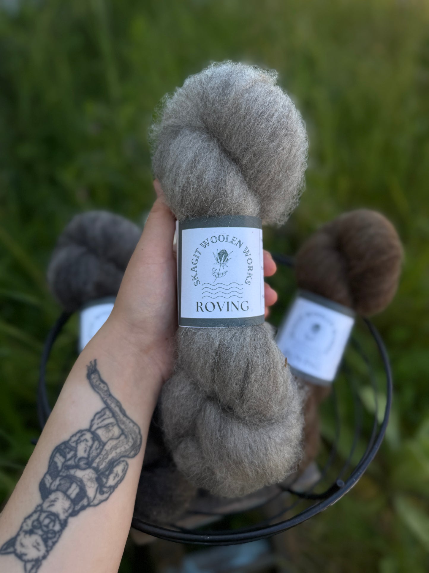 Skagit Woolen Roving