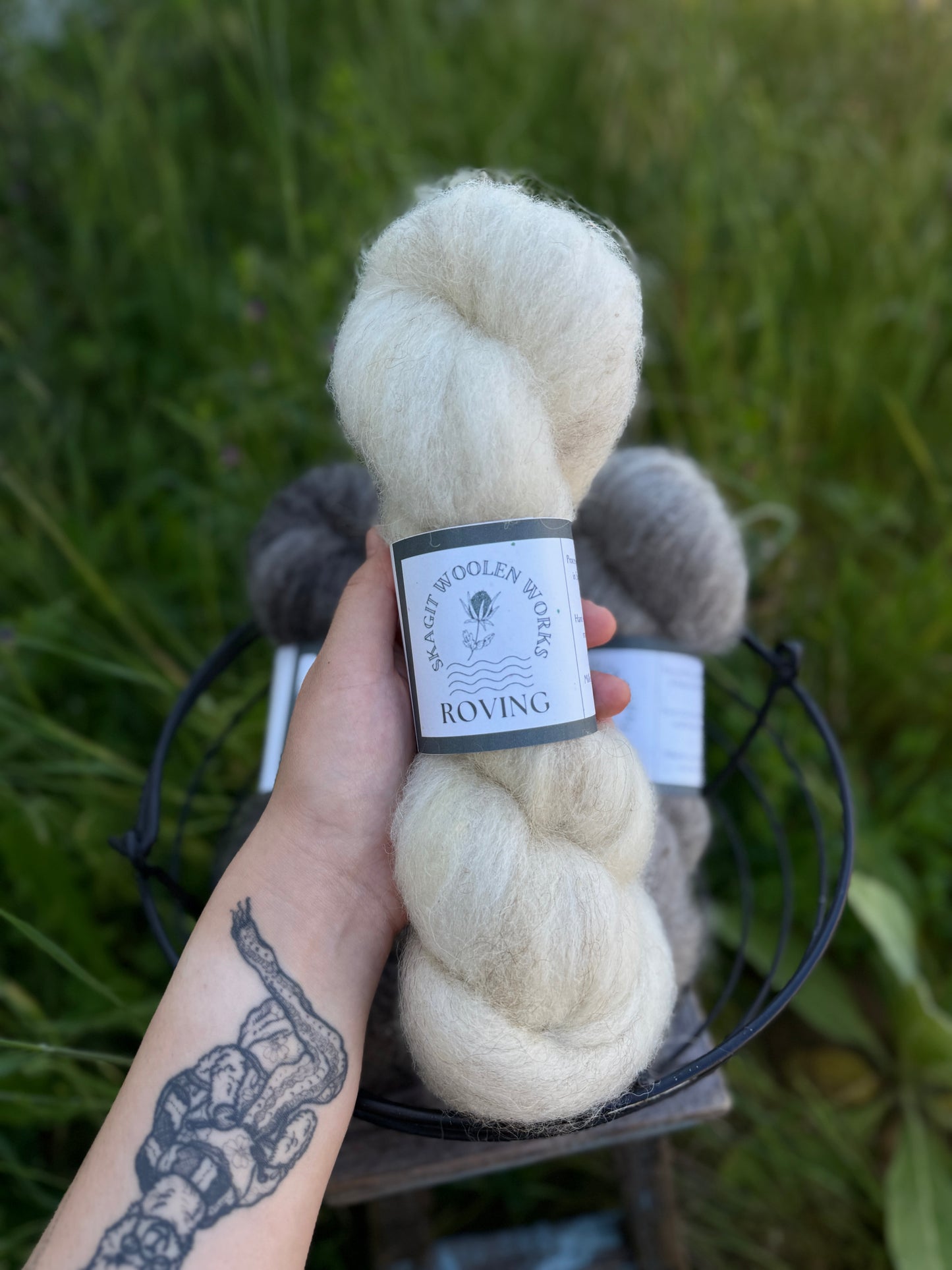 Skagit Woolen Roving