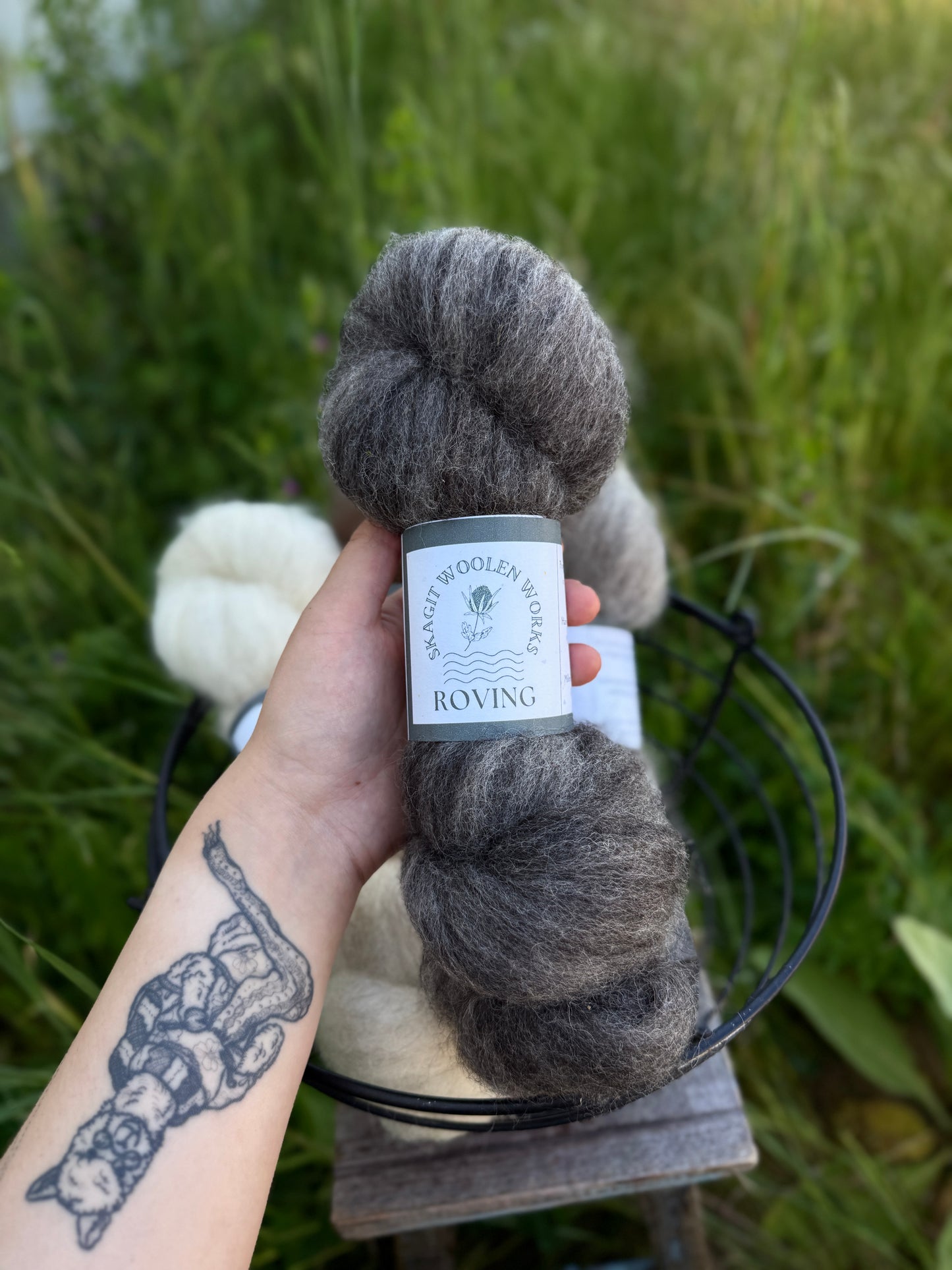 Skagit Woolen Roving
