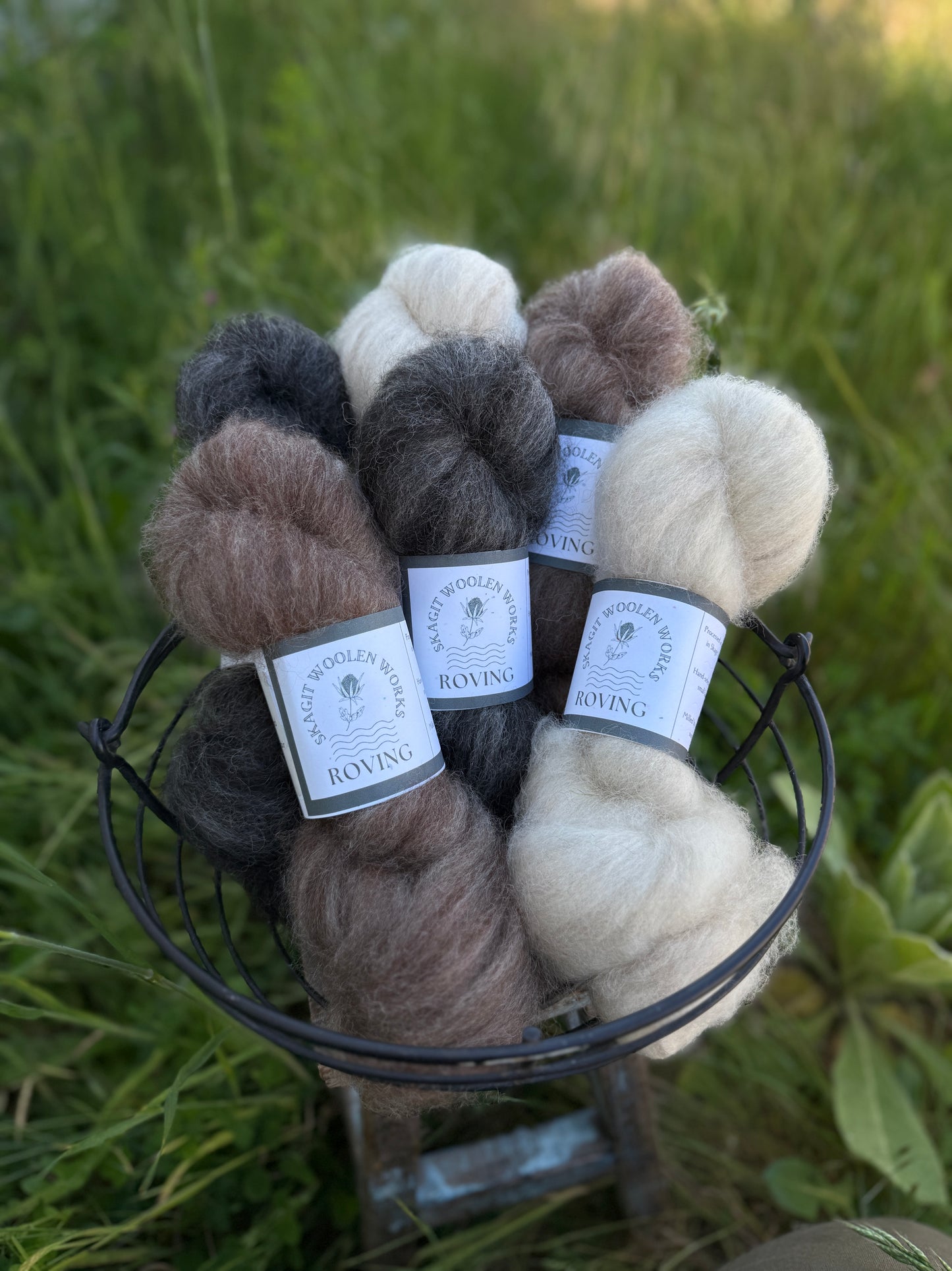Skagit Woolen Roving
