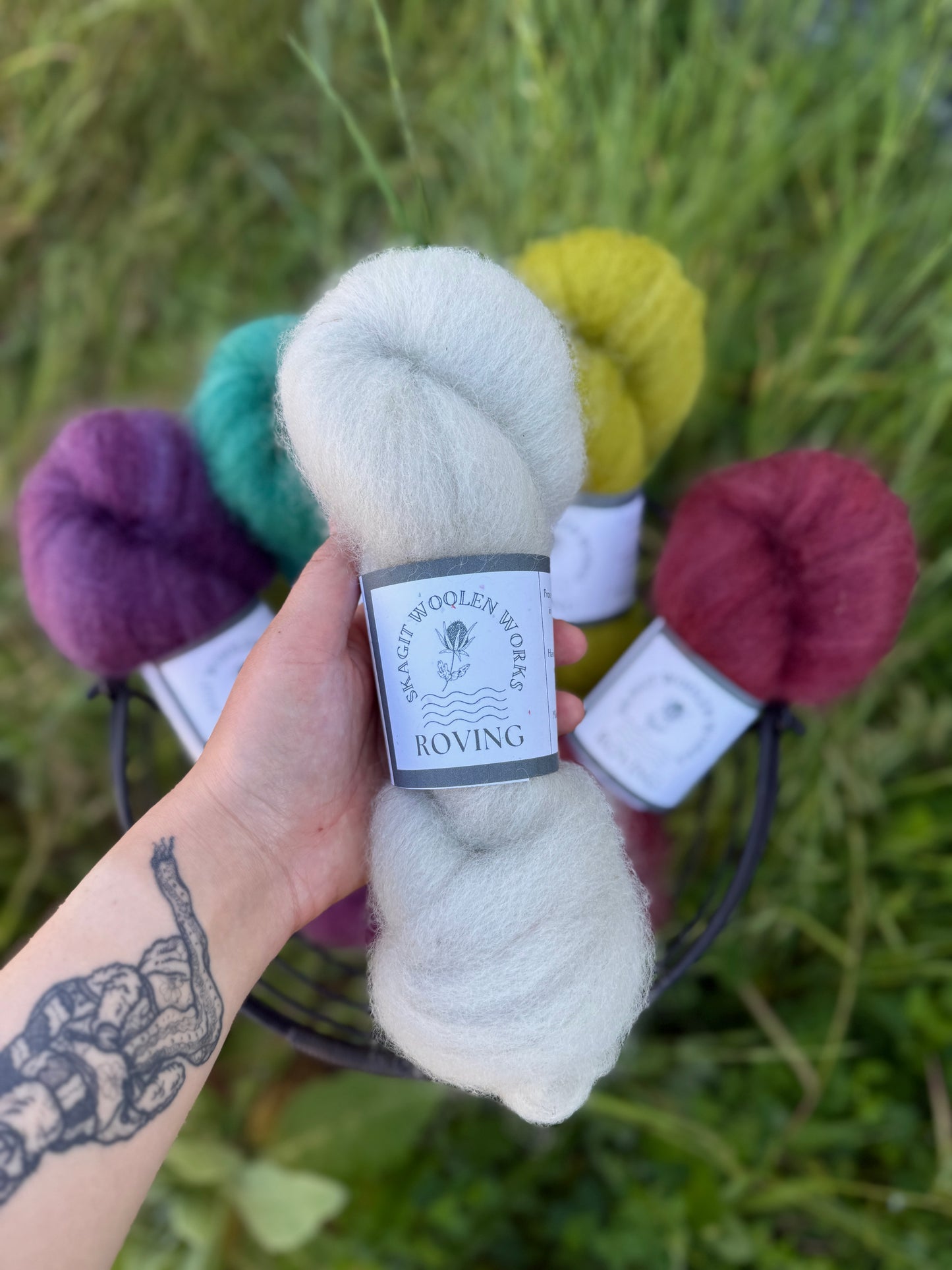 Dyed / Blended Roving - Limited Edition Colors