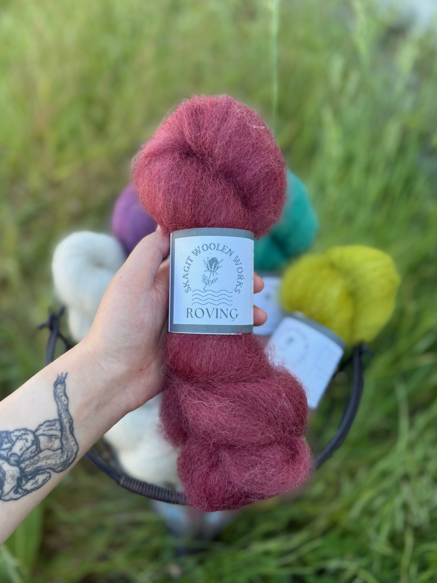 Dyed / Blended Roving - Limited Edition Colors