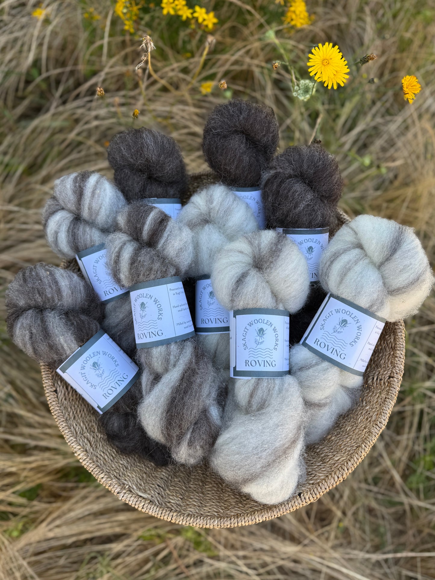 Skagit Woolen Roving