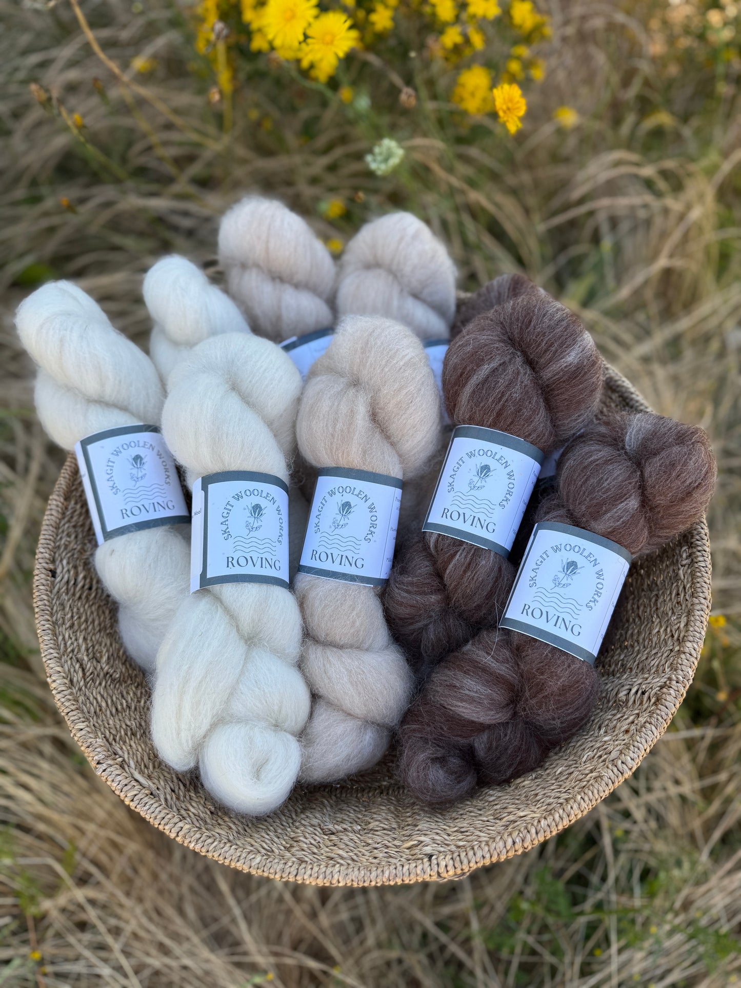 Skagit Woolen Roving
