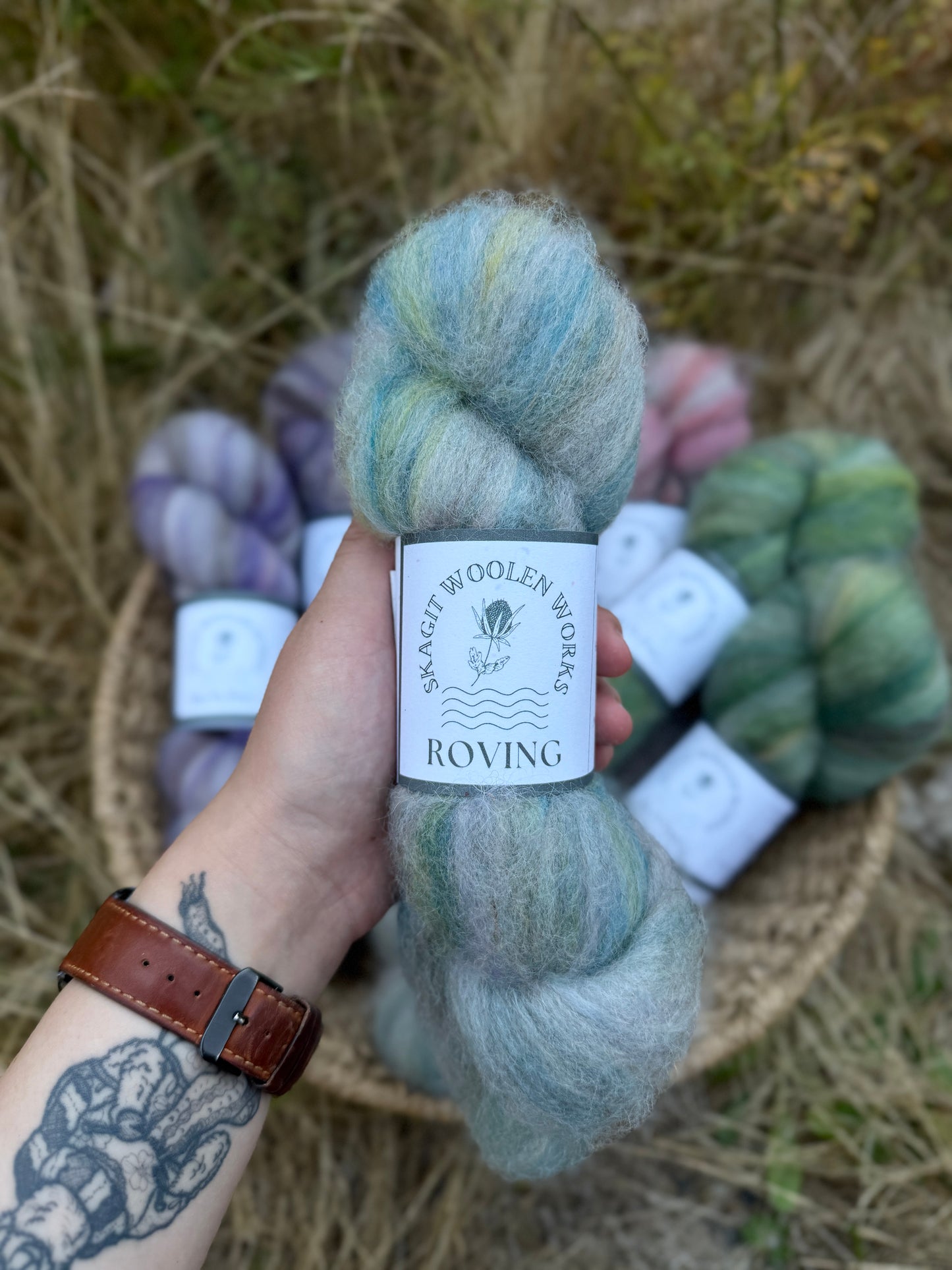 Dyed / Blended Roving - Limited Edition Colors