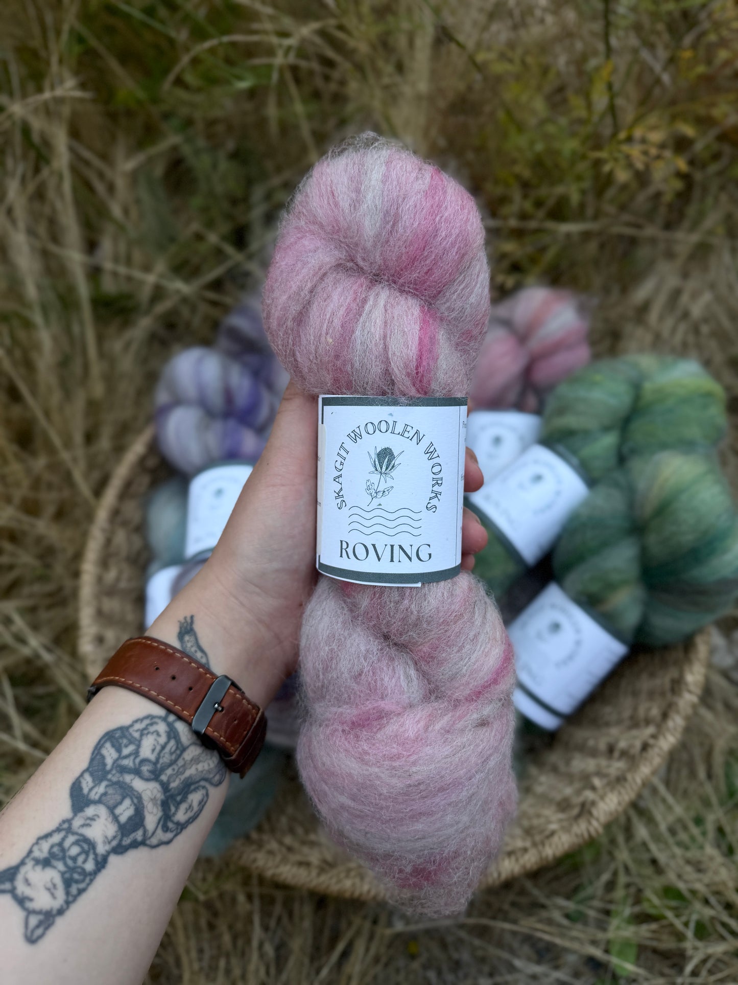 Dyed / Blended Roving - Limited Edition Colors