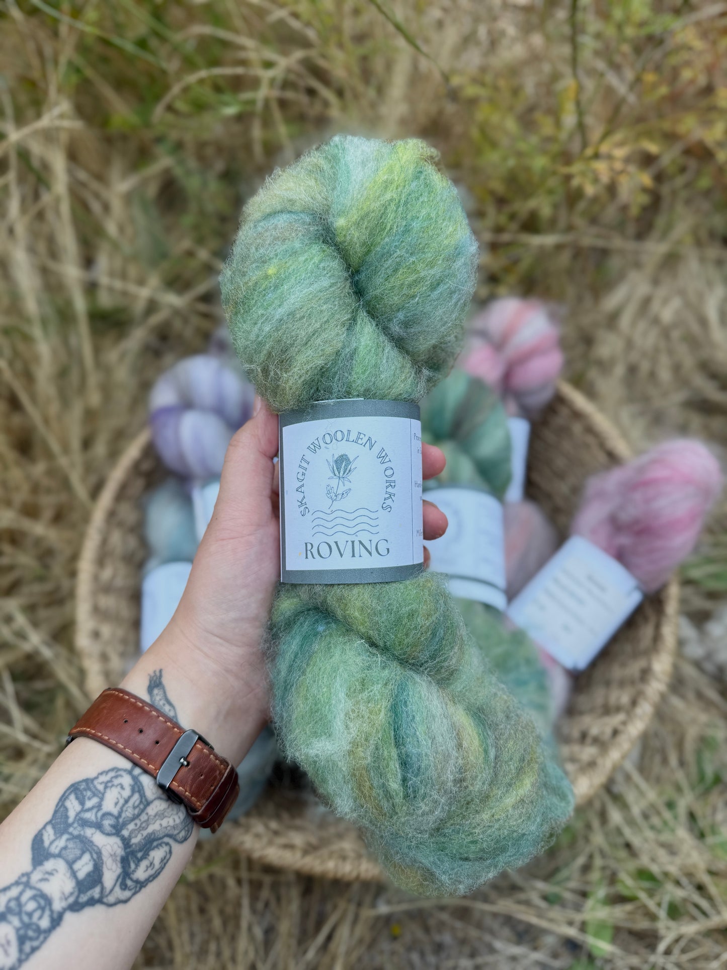Dyed / Blended Roving - Limited Edition Colors