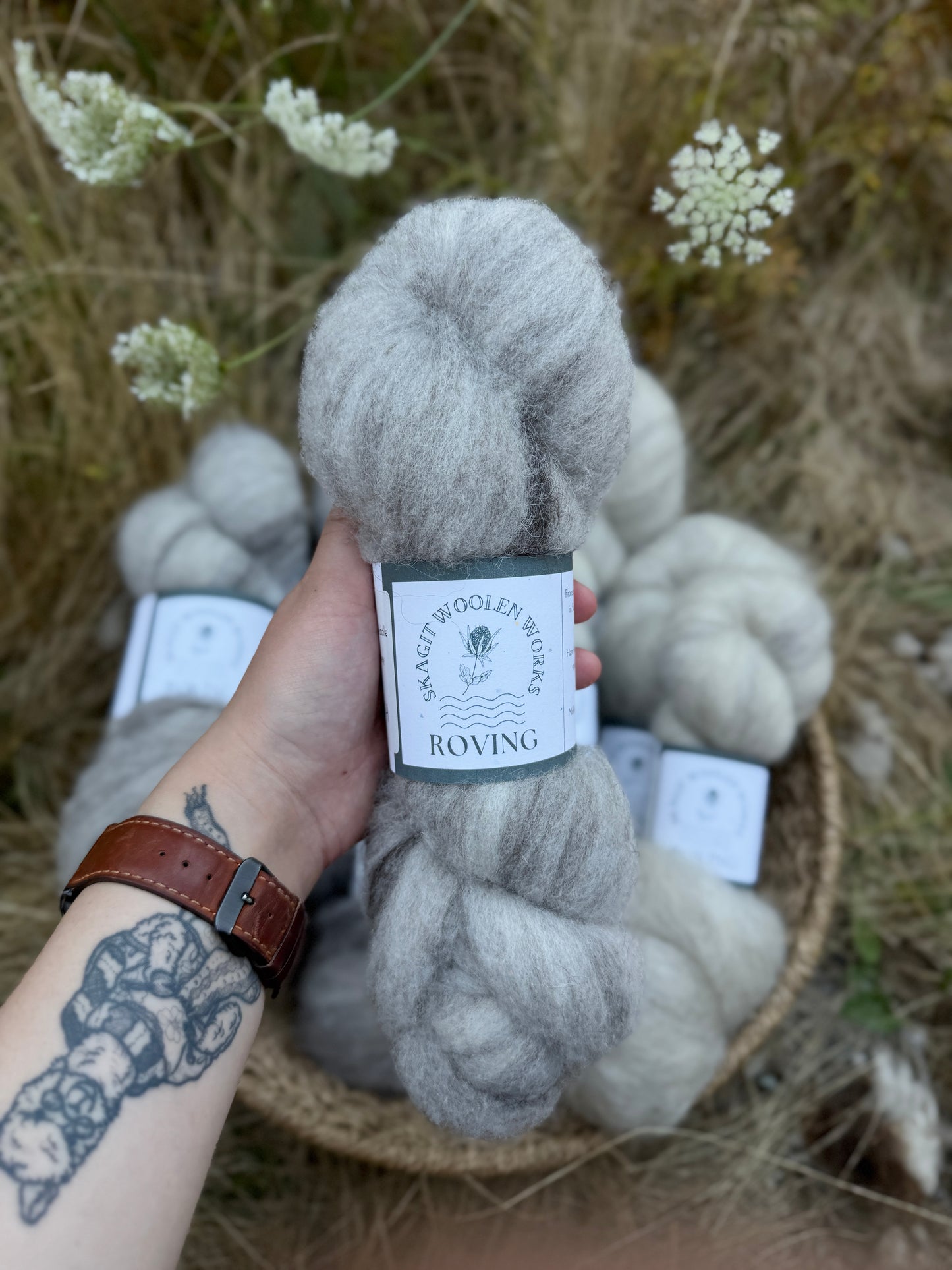 Skagit Woolen Roving