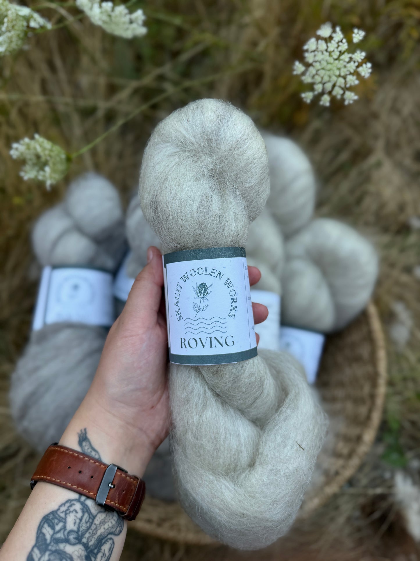 Skagit Woolen Roving