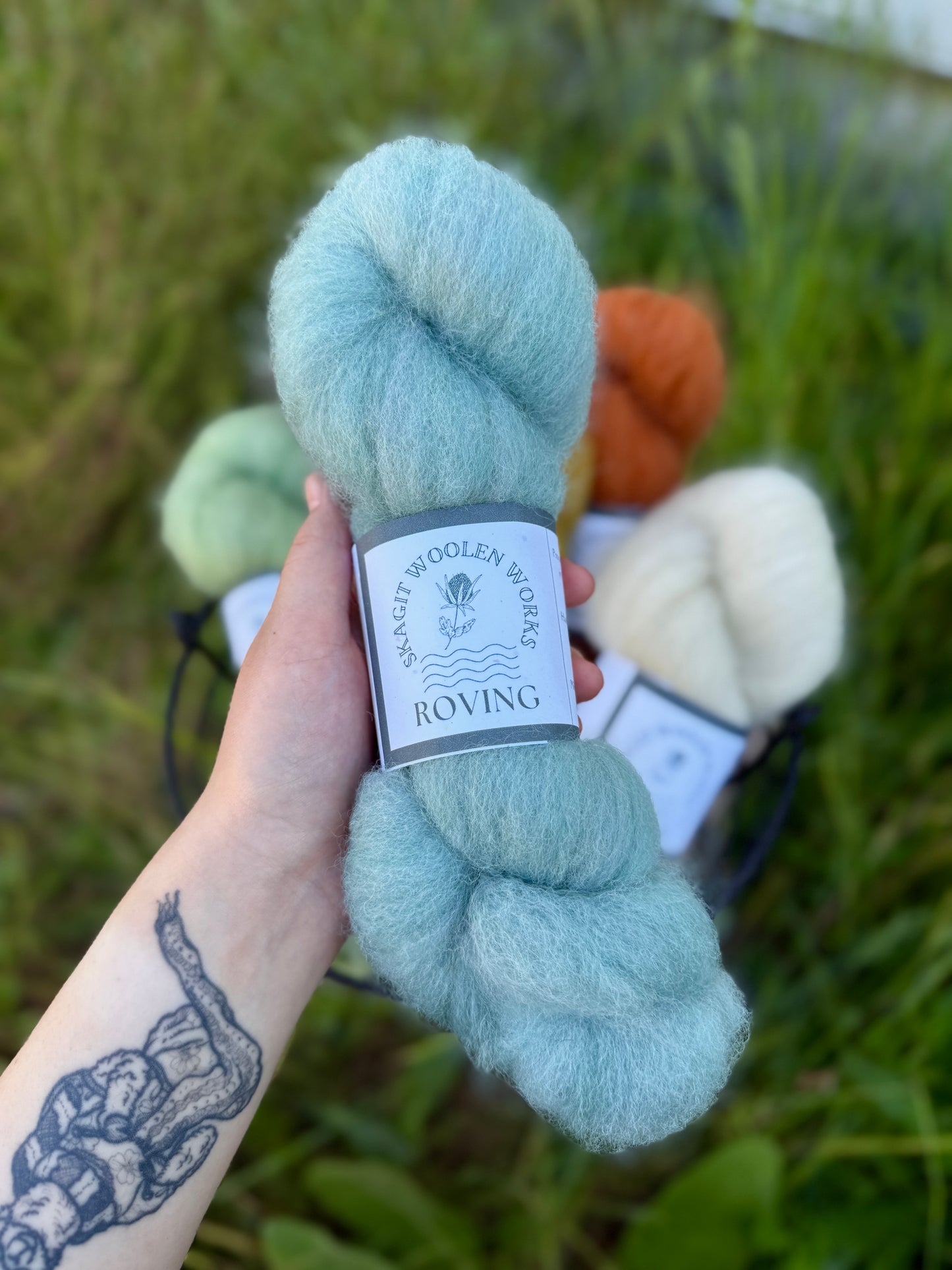 Dyed / Blended Roving - Limited Edition Colors