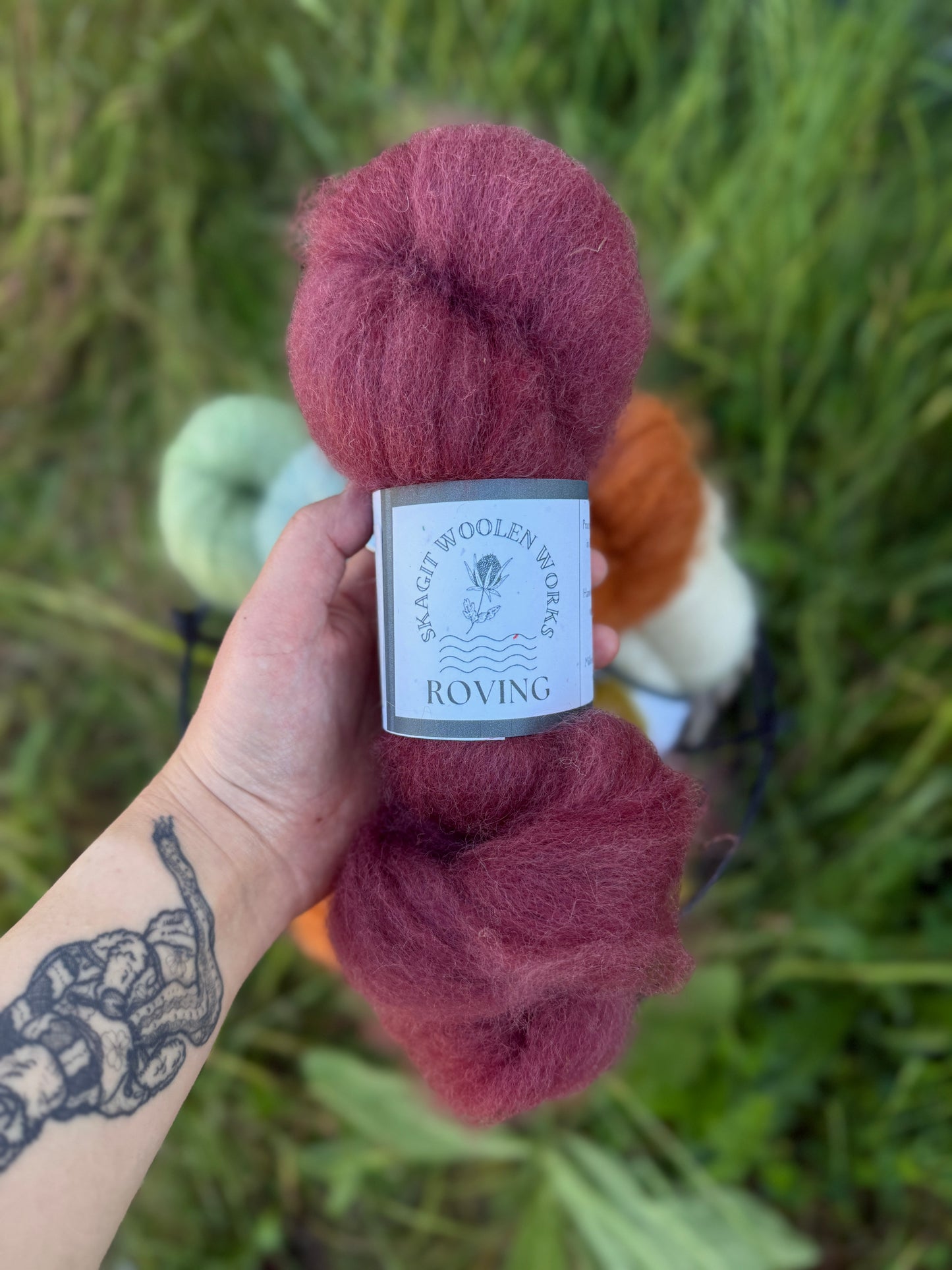 Dyed / Blended Roving - Limited Edition Colors