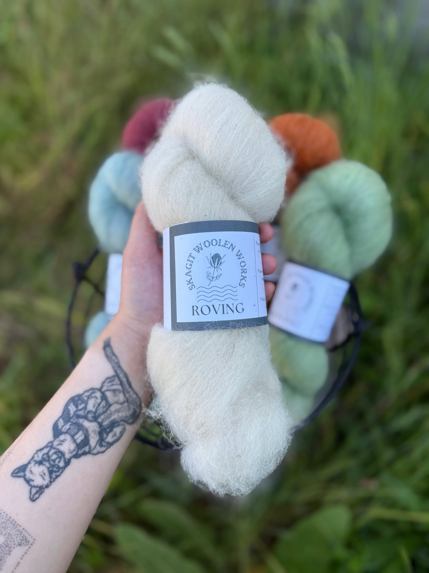 Dyed / Blended Roving - Limited Edition Colors