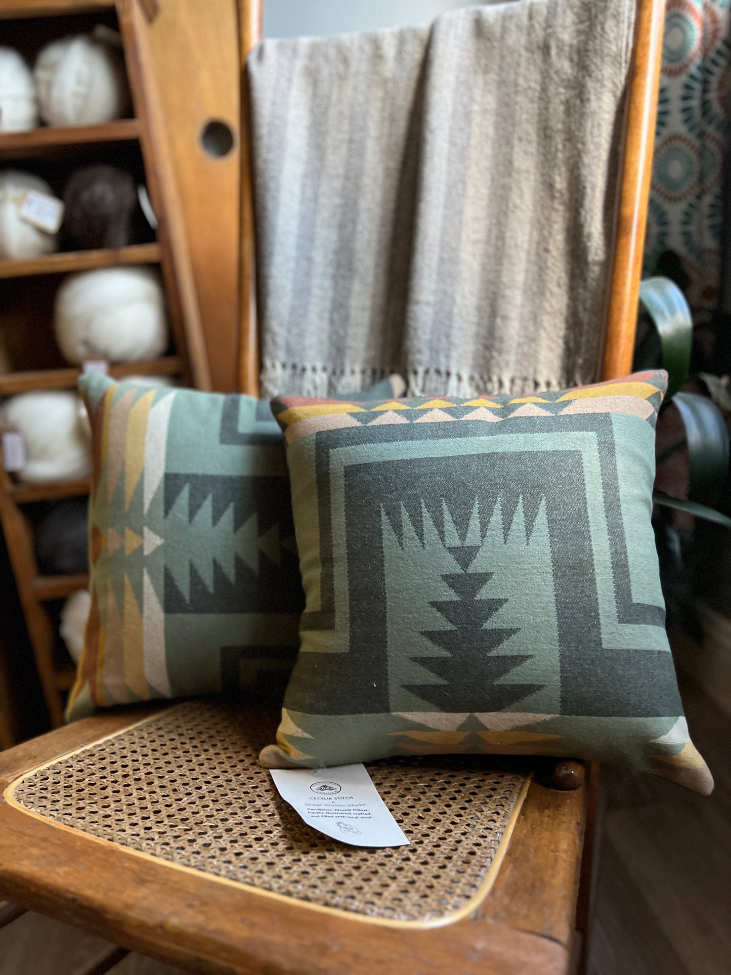 Limited Edition - Wool Stuffed Pendleton Throw Pillows
